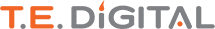 T.E. Digital Logo